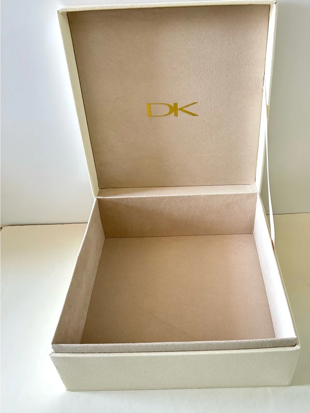 Donna Karan Accessory Box - Cream White